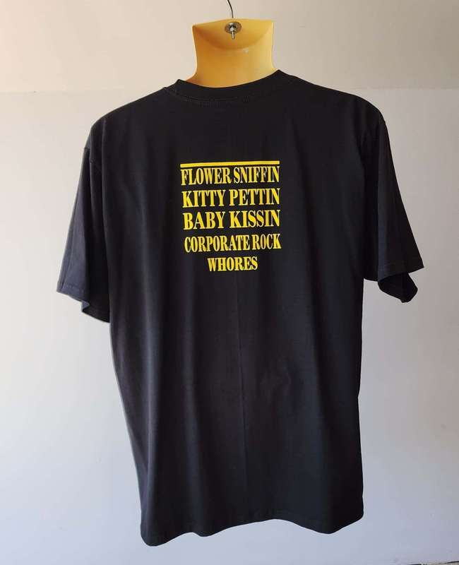 Nirvana Double Sided Black T-shirt