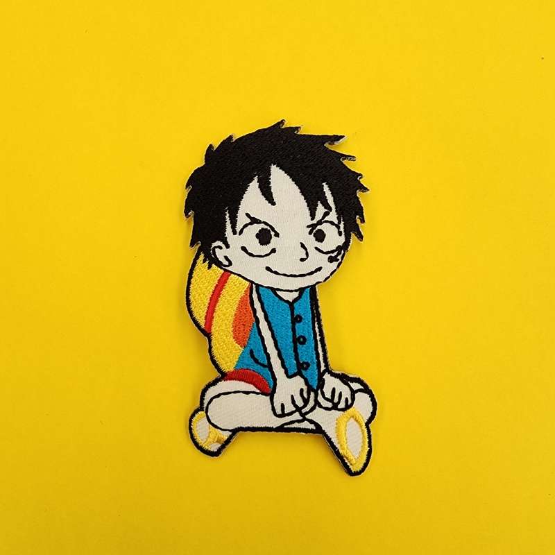 One piece Iron on Patch