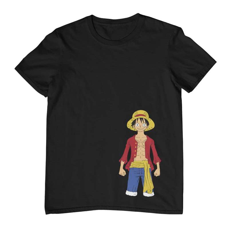 One Piece Luffy Black T-Shirt