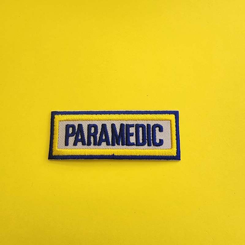 Paramedic Iron on Patch
