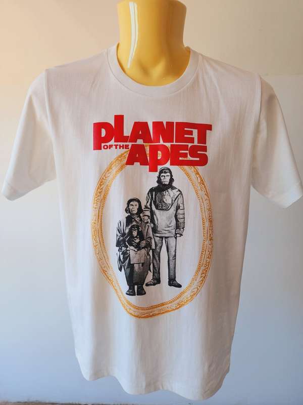 Planet of the Apes White T-shirt