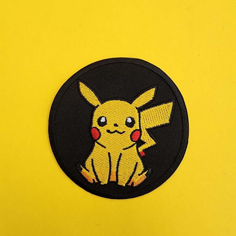 Pikatwo Iron on Patch