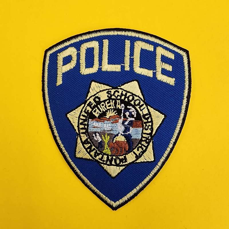 Police Iron on Patch