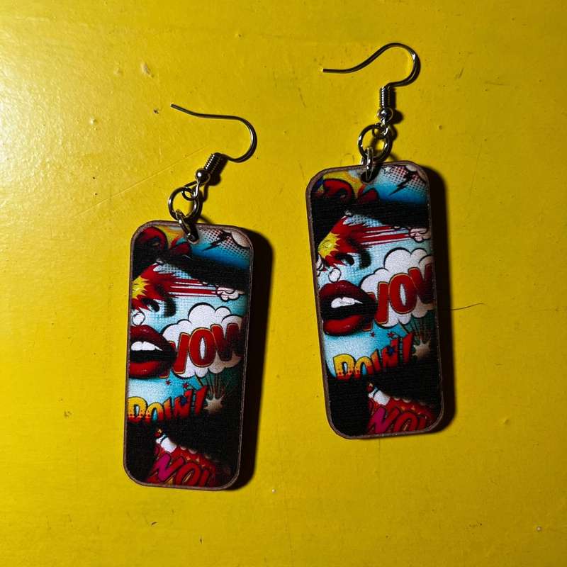 Popart earrings