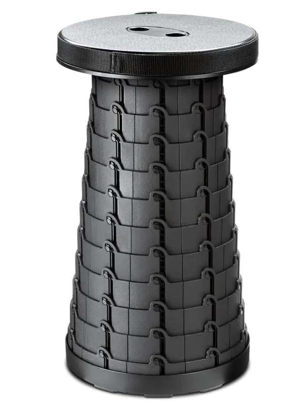Portable Folding Stool (Black)