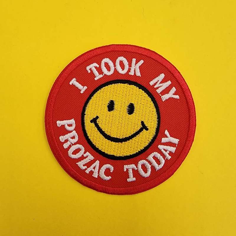 Prozac Iron on Patch