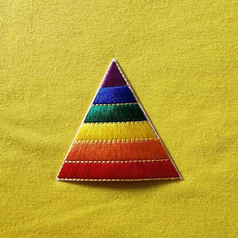 Rainbow Iron on Patch