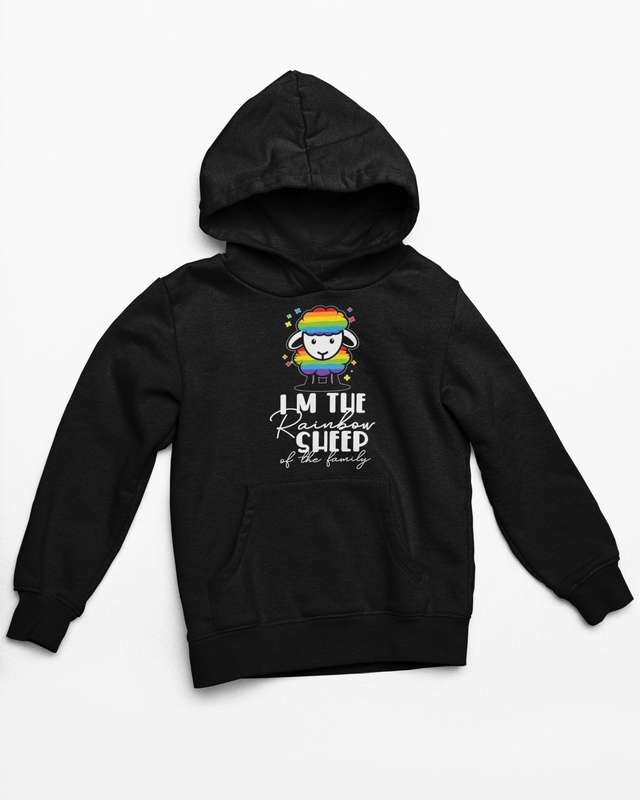 Rainbow Sheep of the family Hoodie
