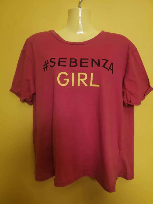 Sebenza Girl Maroon T-shirt