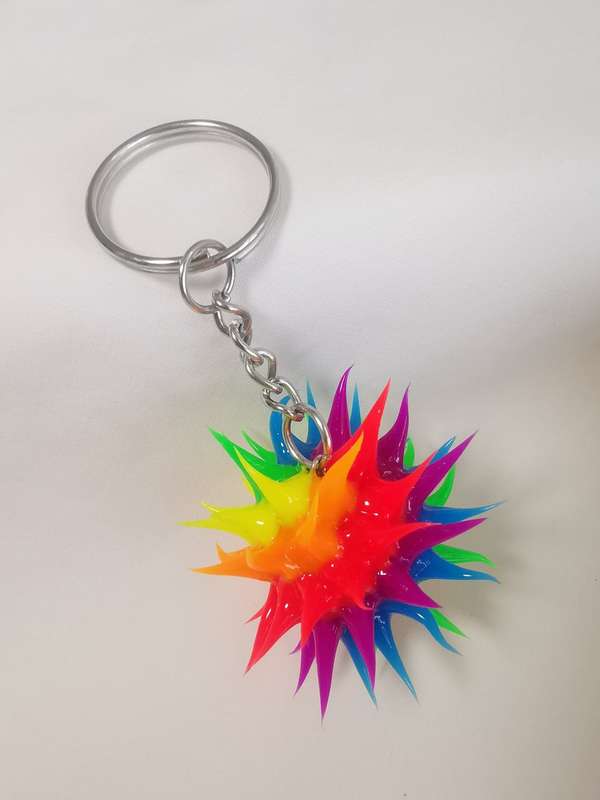 Silicone Keychain small