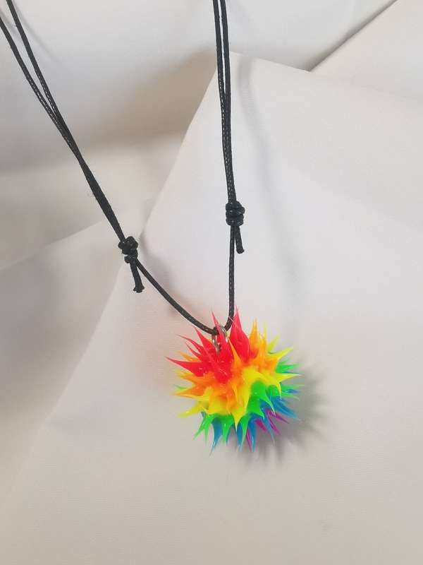 Silicone Small Ball Necklace