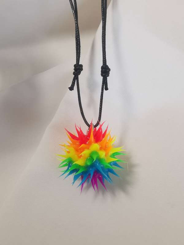 Silicone Small Ball Necklace