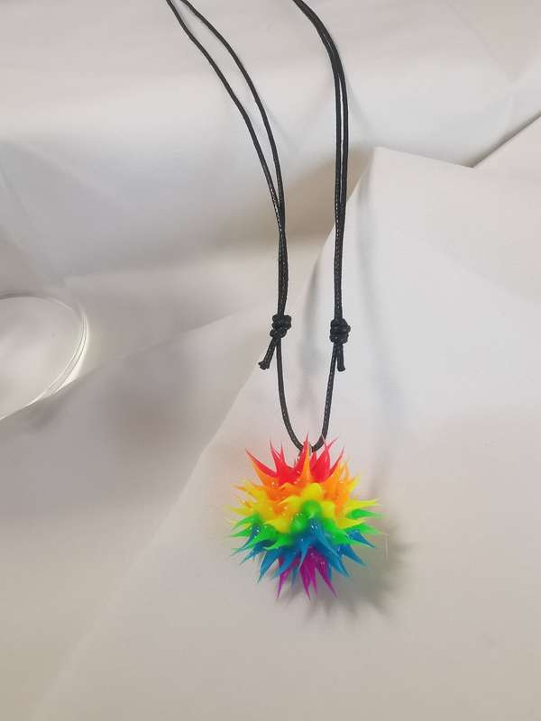 Silicone Small Ball Necklace
