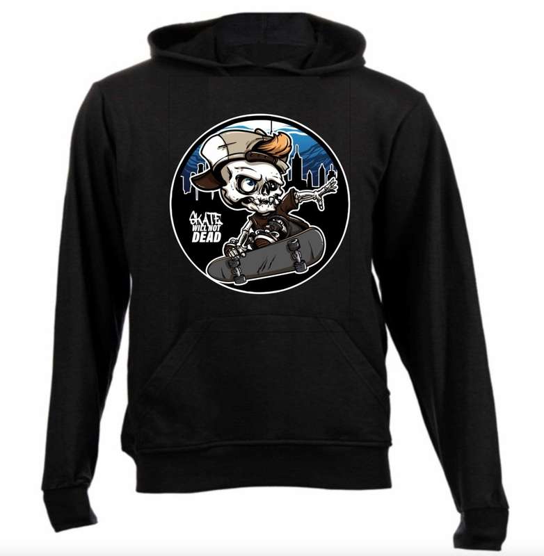 Skate will not Die Hoodie