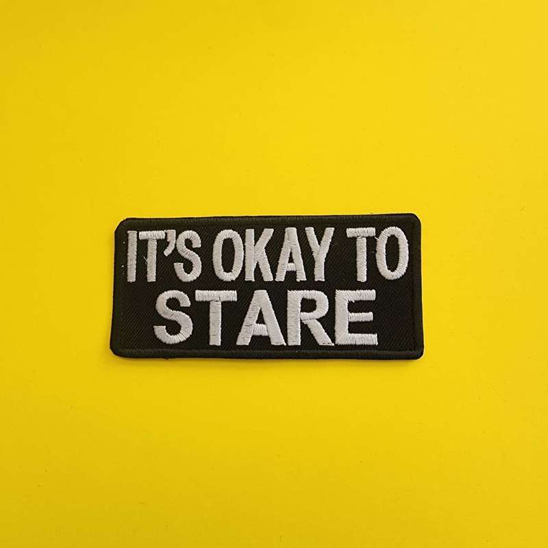 Stare Iron on Patch