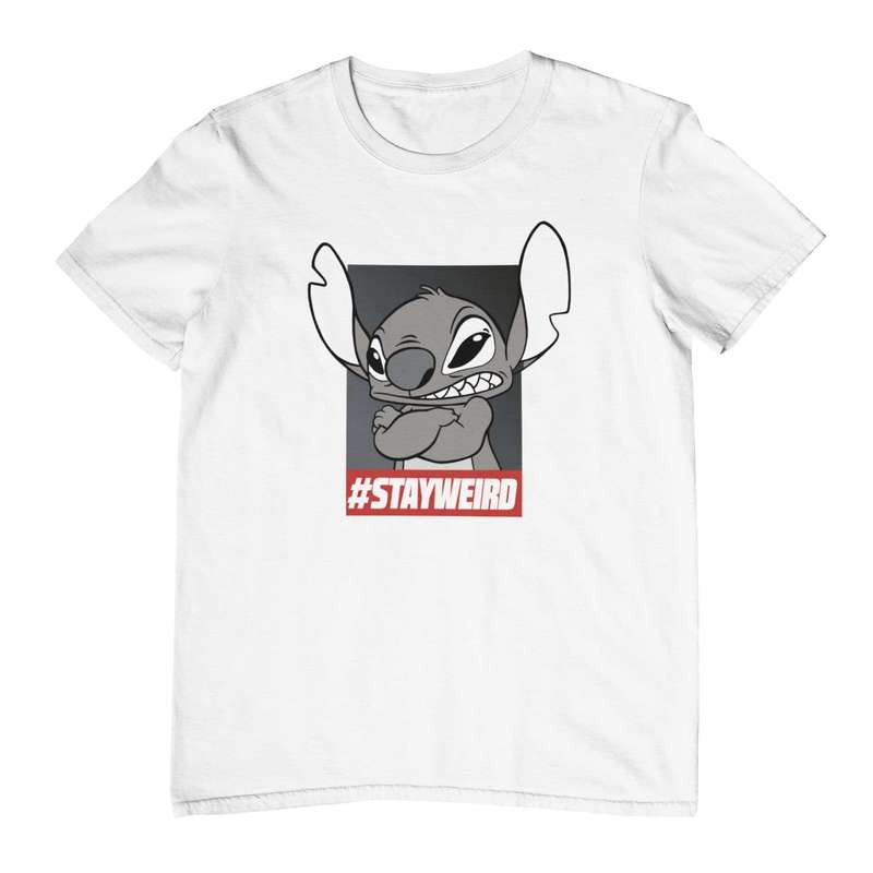Stay Weird Stitch T-Shirt