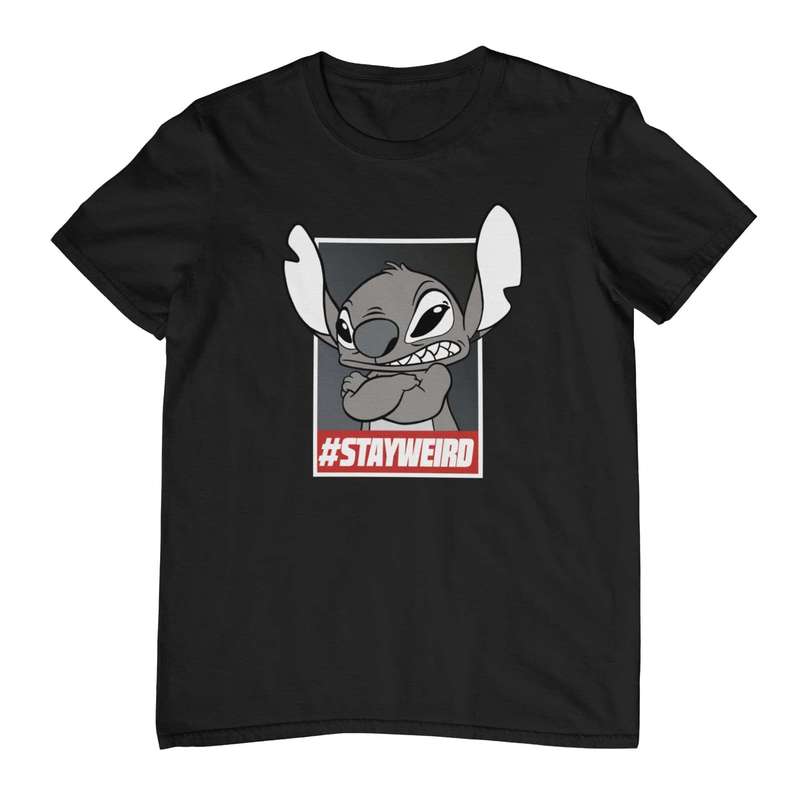 Stay Weird Stitch T-Shirt