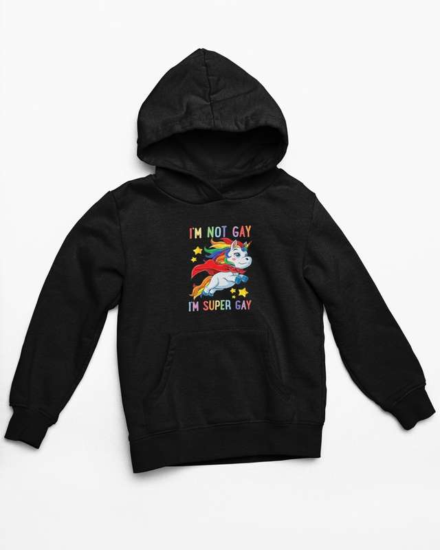 Super Gay Unicorn Hoodie
