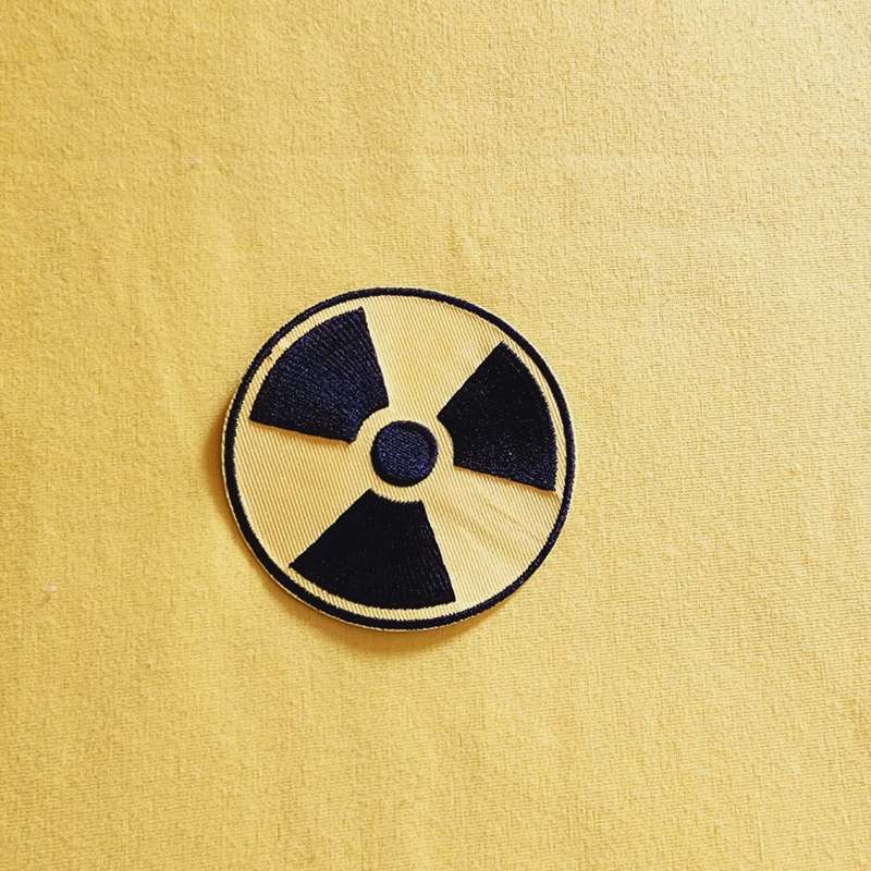 Toxic Iron on Patch