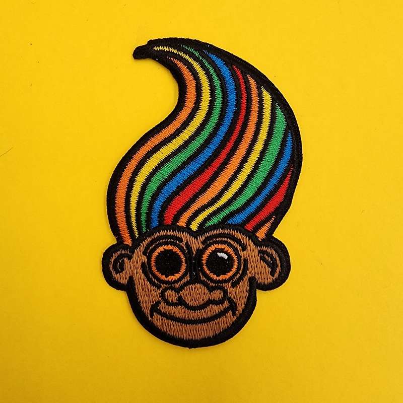 Troll Iron on Patch