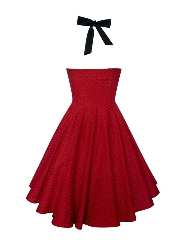 Vintage-inspired Pin-up Dress