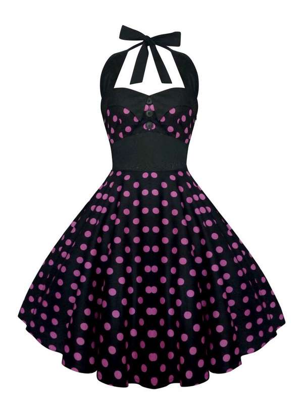 Vintage-inspired Pin-up Dress