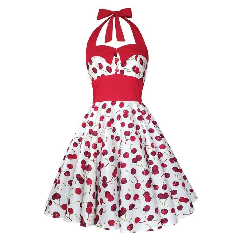 Vintage-inspired Pin-up Dress