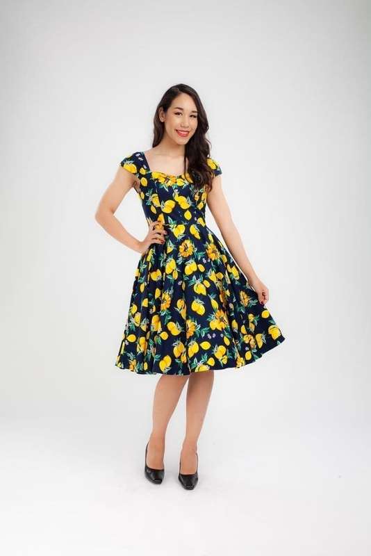 Vintage-inspired Pin-up Dress