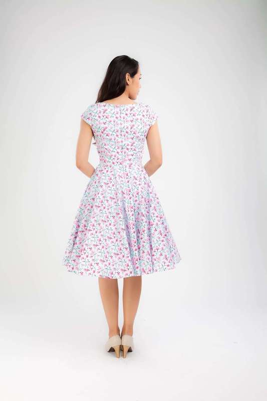 Vintage-inspired Pin-up Dress