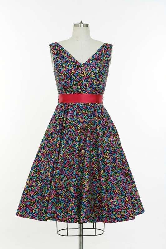 Vintage-inspired Pin-up Dress