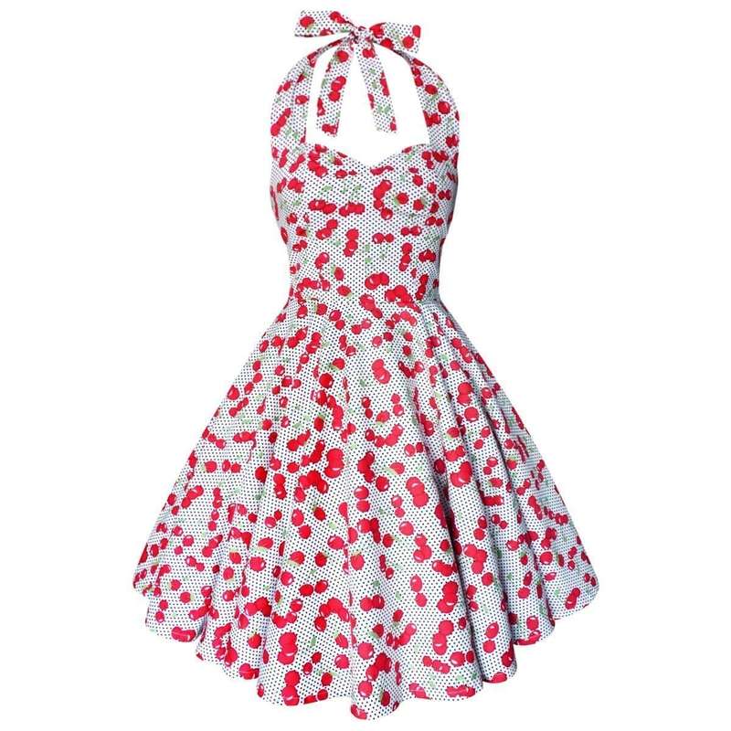 Vintage-inspired Pin-up Dress