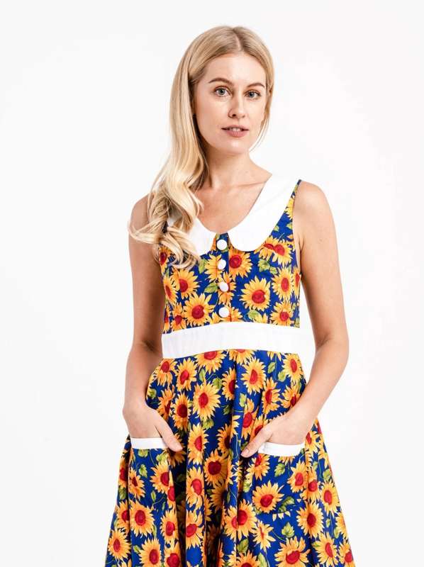 Vintage-inspired Pin-up Dress