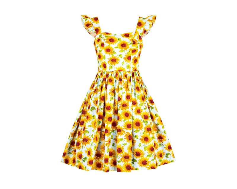 Vintage-inspired Pin-up Dress
