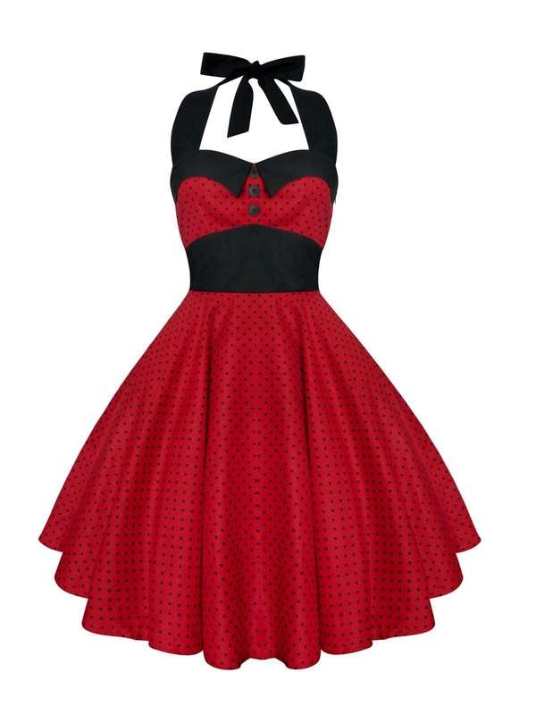 Vintage-inspired Pin-up Dress