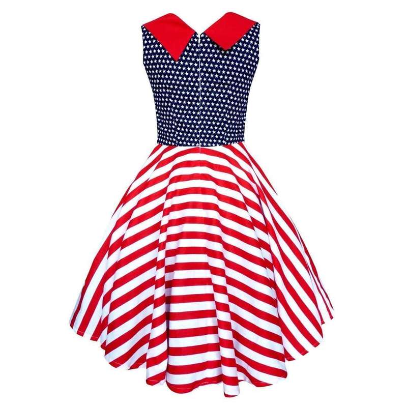 Vintage-inspired Pin-up Dress