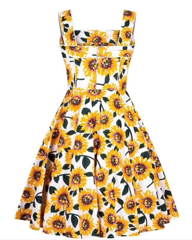 Vintage-inspired Pin-up Dress