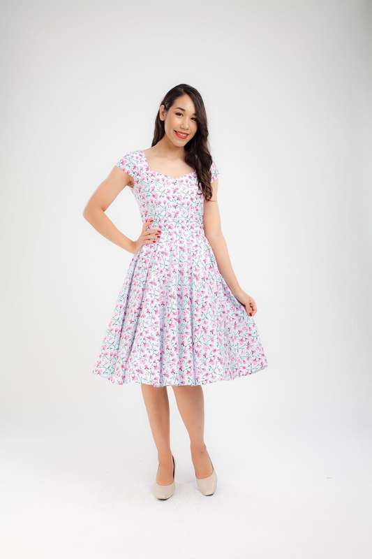 Vintage-inspired Pin-up Dress