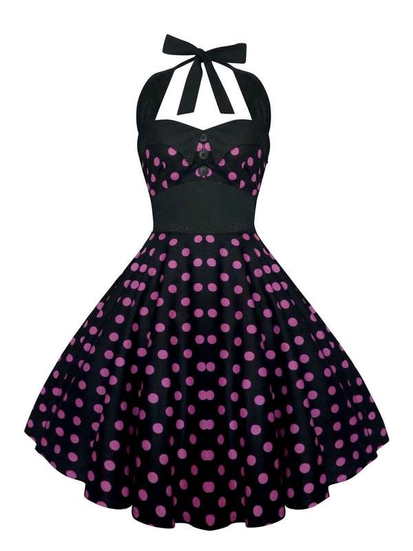 Vintage-inspired Pin-up Dress