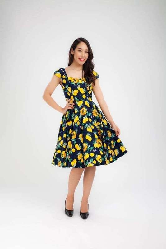 Vintage-inspired Pin-up Dress
