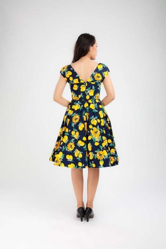 Vintage-inspired Pin-up Dress