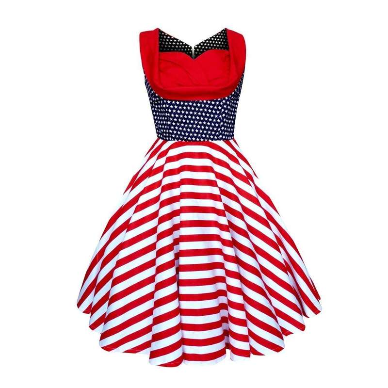Vintage-inspired Pin-up Dress
