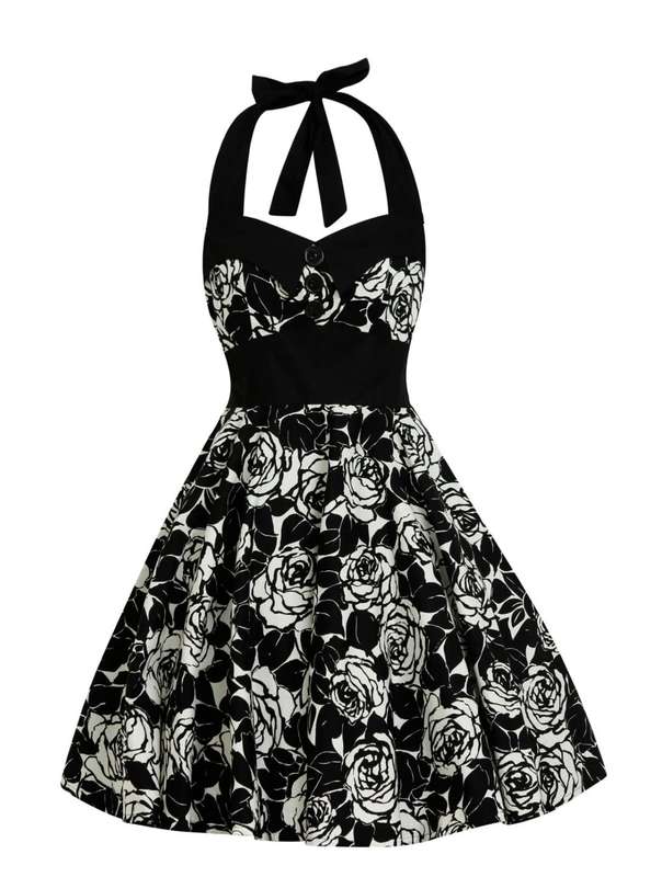 Vintage-inspired Pin-up Dress