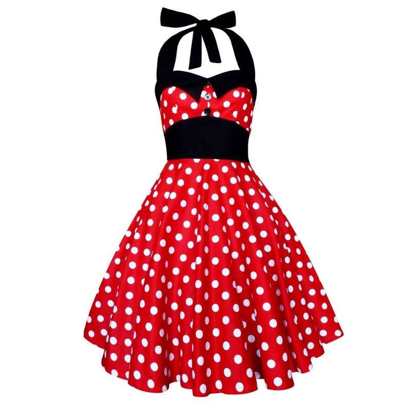 Vintage-inspired Pin-up Dress