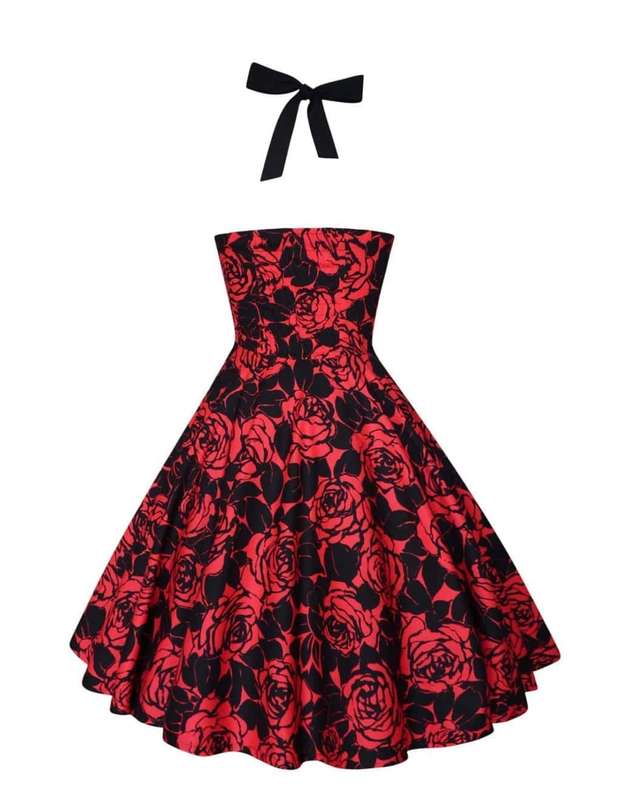 Vintage-inspired Pin-up Dress