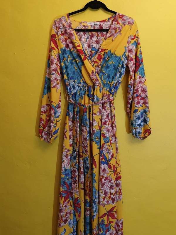 Yellow Flower Dress