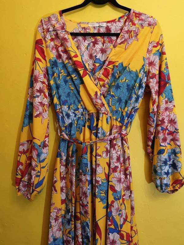 Yellow Flower Dress