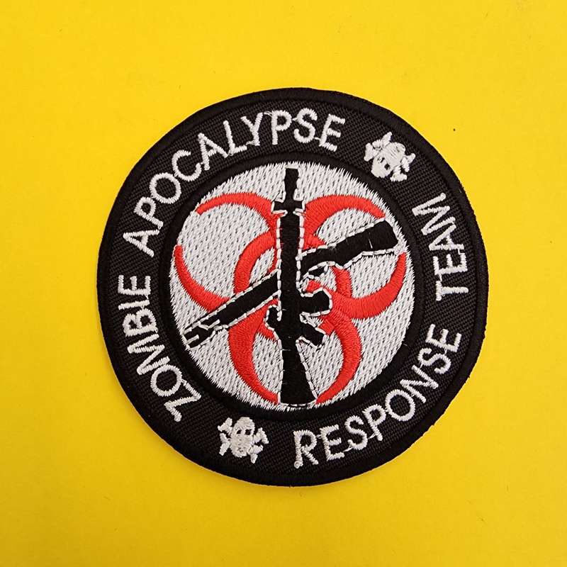 Zombie Apocalypse Iron on Patch