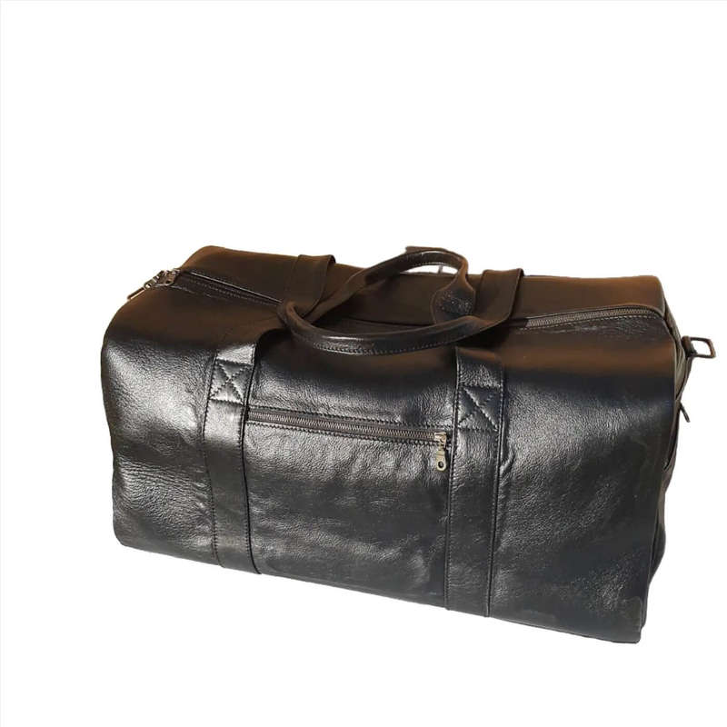 Masai leather travel bag XL