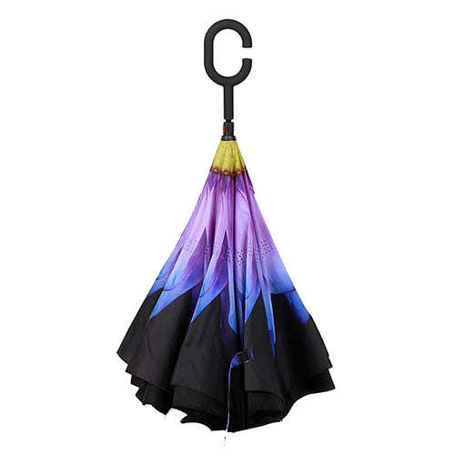 Colorful Inverted Umbrellas