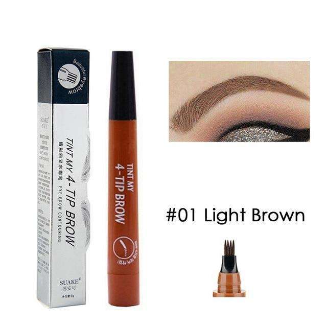 MICROBLANDING 4 TIP LIQUID EYEBROW PENCIL TINT - 1